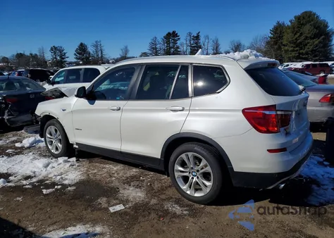 2016 BMW X3 xDrive35I from USA, damaged, VIN 5UXWX7C59G0R17761
